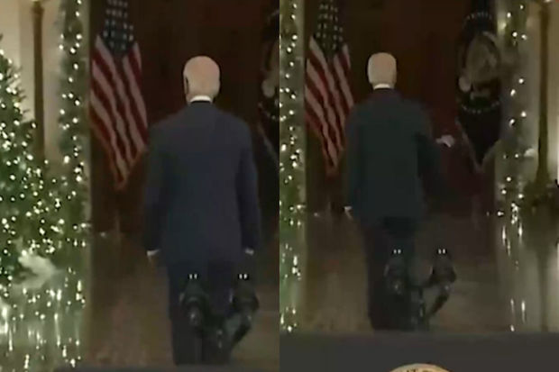 Bayden xalqı təbrik etdi: Sonra “gözəgörünməz”lə salamlaşdı